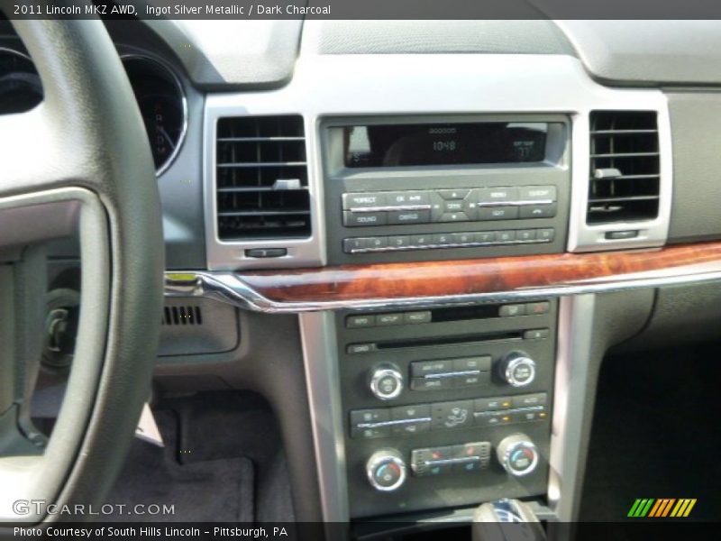 Ingot Silver Metallic / Dark Charcoal 2011 Lincoln MKZ AWD