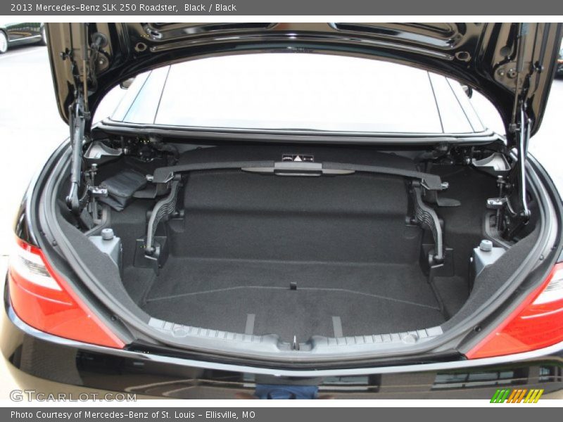 Black / Black 2013 Mercedes-Benz SLK 250 Roadster
