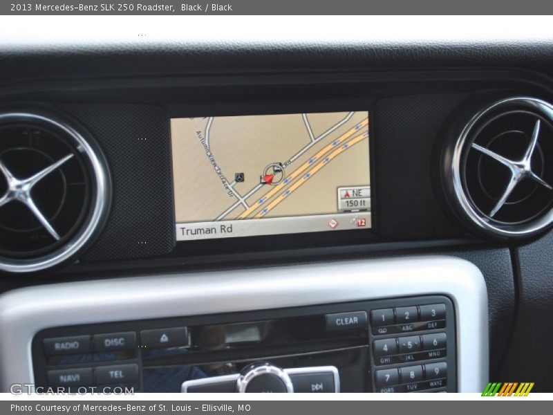 Black / Black 2013 Mercedes-Benz SLK 250 Roadster
