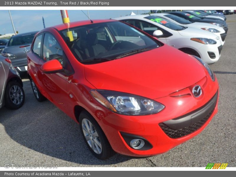 True Red / Black/Red Piping 2013 Mazda MAZDA2 Touring