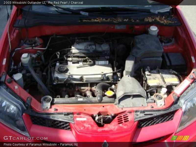 Rio Red Pearl / Charcoal 2003 Mitsubishi Outlander LS