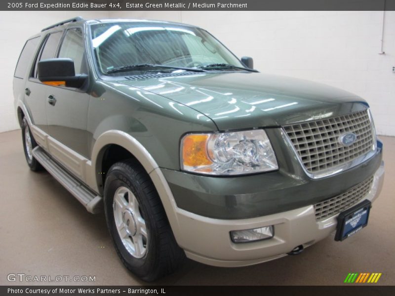 Estate Green Metallic / Medium Parchment 2005 Ford Expedition Eddie Bauer 4x4