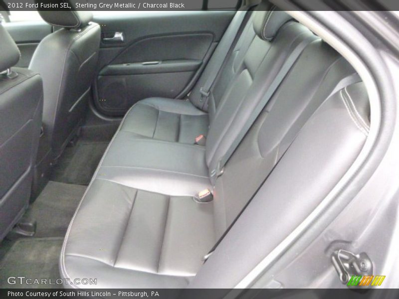 Sterling Grey Metallic / Charcoal Black 2012 Ford Fusion SEL