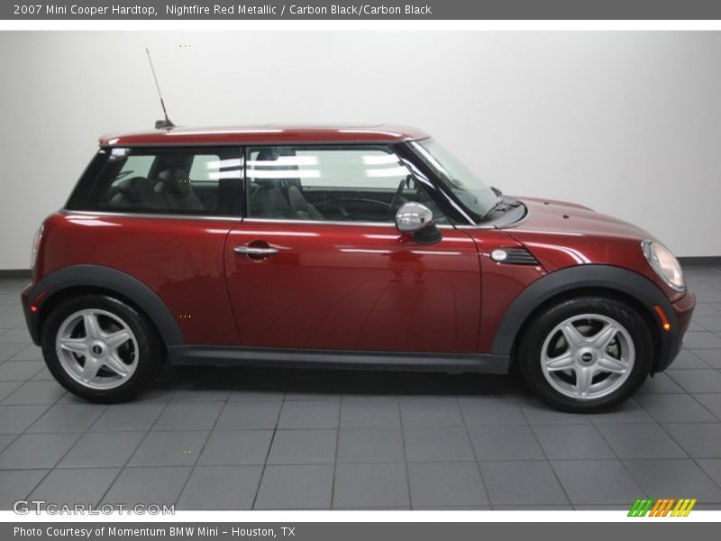 Nightfire Red Metallic / Carbon Black/Carbon Black 2007 Mini Cooper Hardtop