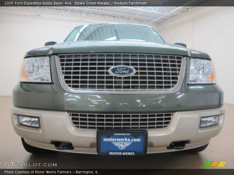 Estate Green Metallic / Medium Parchment 2005 Ford Expedition Eddie Bauer 4x4