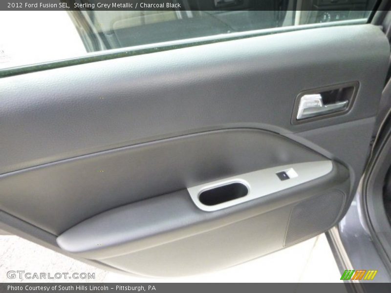 Sterling Grey Metallic / Charcoal Black 2012 Ford Fusion SEL