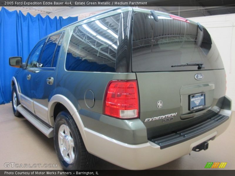 Estate Green Metallic / Medium Parchment 2005 Ford Expedition Eddie Bauer 4x4