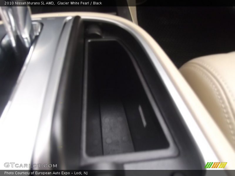 Glacier White Pearl / Black 2010 Nissan Murano SL AWD