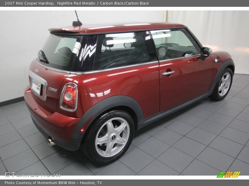 Nightfire Red Metallic / Carbon Black/Carbon Black 2007 Mini Cooper Hardtop