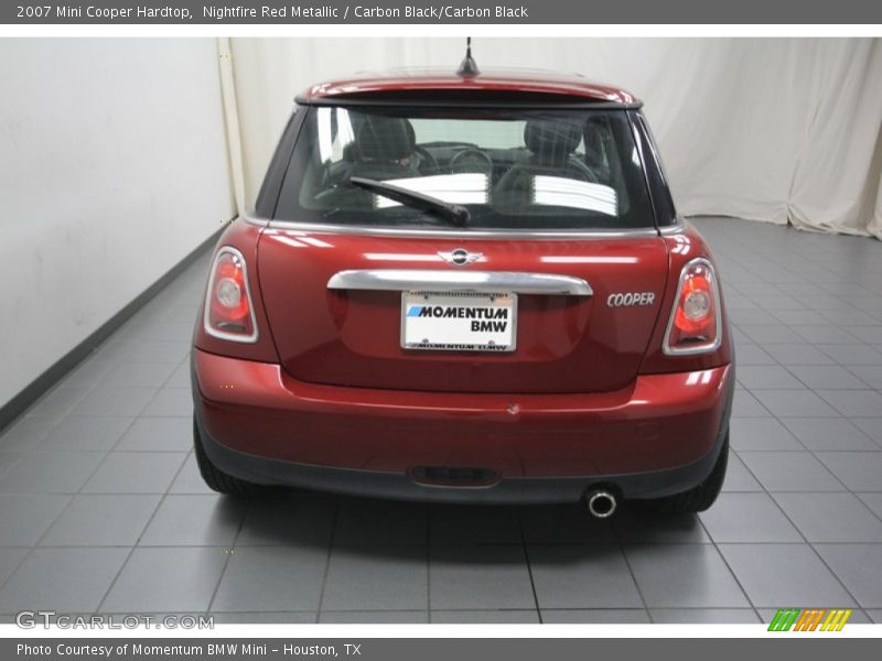 Nightfire Red Metallic / Carbon Black/Carbon Black 2007 Mini Cooper Hardtop