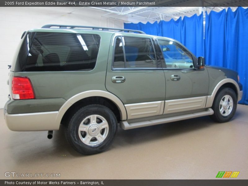 Estate Green Metallic / Medium Parchment 2005 Ford Expedition Eddie Bauer 4x4