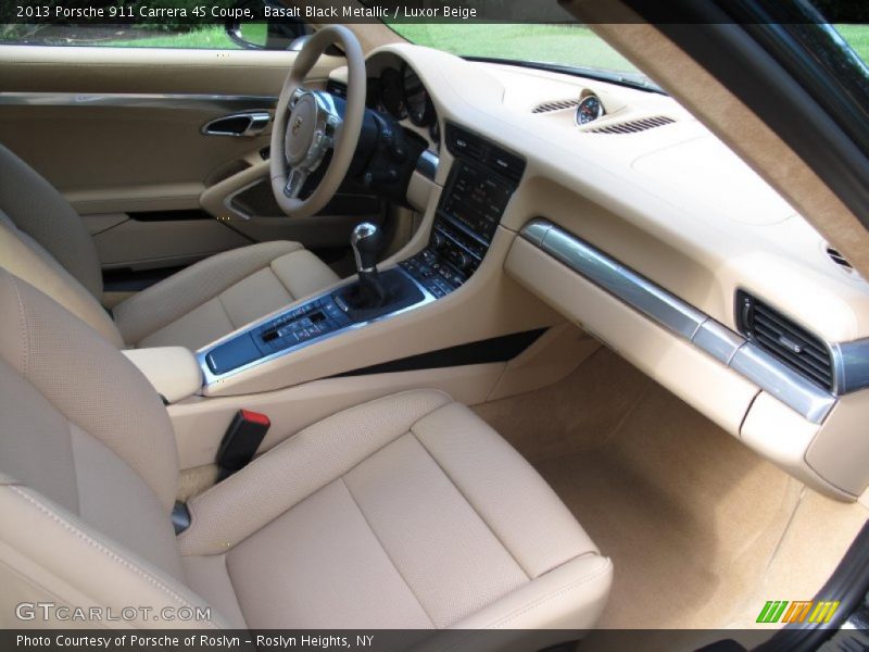  2013 911 Carrera 4S Coupe Luxor Beige Interior