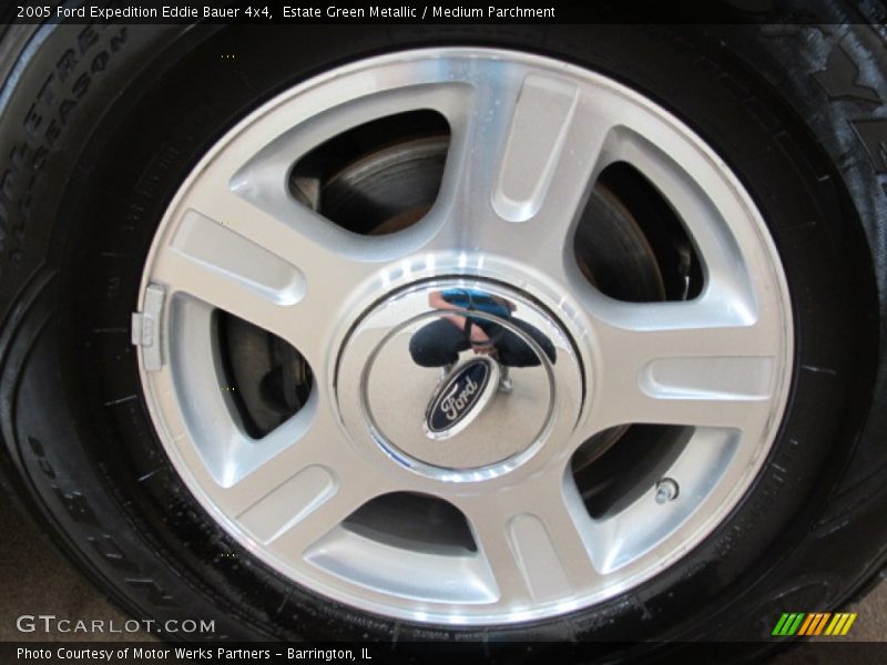 Estate Green Metallic / Medium Parchment 2005 Ford Expedition Eddie Bauer 4x4