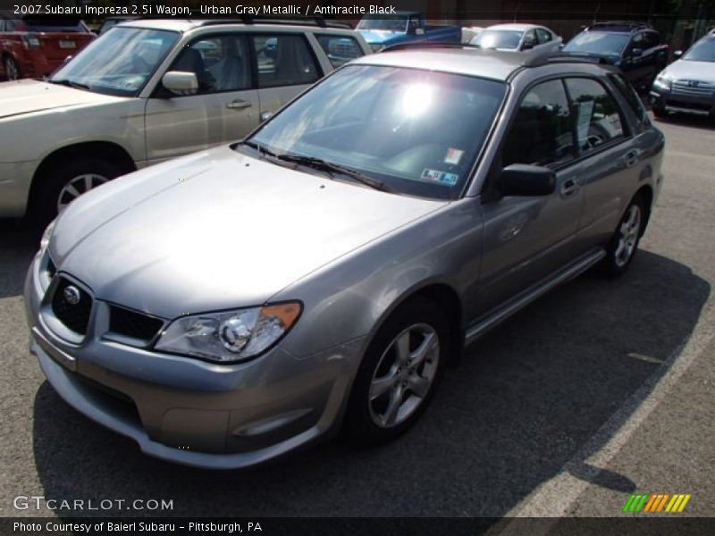 Urban Gray Metallic / Anthracite Black 2007 Subaru Impreza 2.5i Wagon
