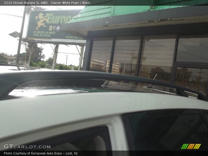 Glacier White Pearl / Black 2010 Nissan Murano SL AWD