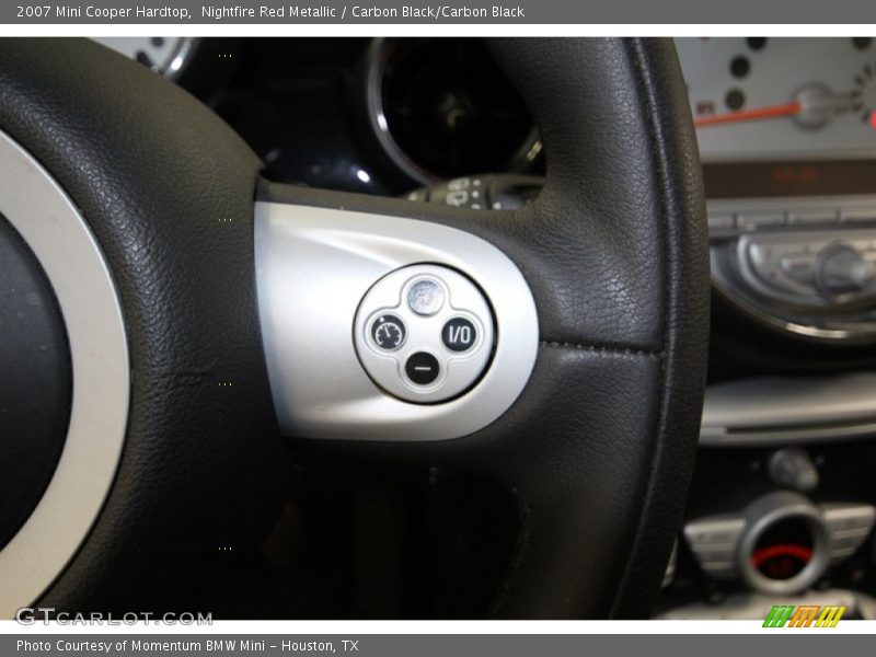 Controls of 2007 Cooper Hardtop