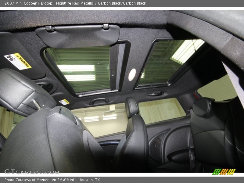Nightfire Red Metallic / Carbon Black/Carbon Black 2007 Mini Cooper Hardtop