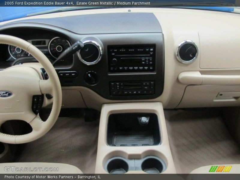 Estate Green Metallic / Medium Parchment 2005 Ford Expedition Eddie Bauer 4x4