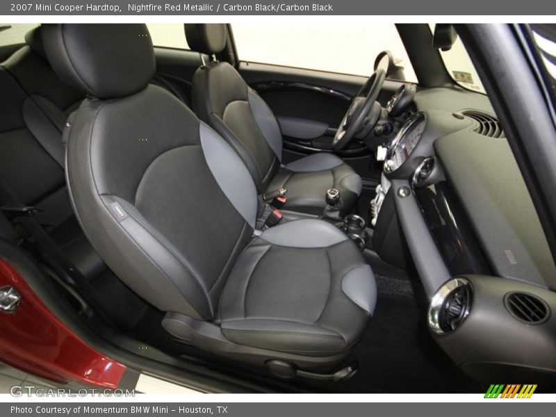Nightfire Red Metallic / Carbon Black/Carbon Black 2007 Mini Cooper Hardtop