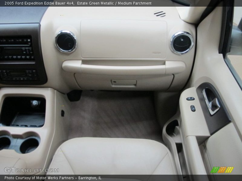 Estate Green Metallic / Medium Parchment 2005 Ford Expedition Eddie Bauer 4x4