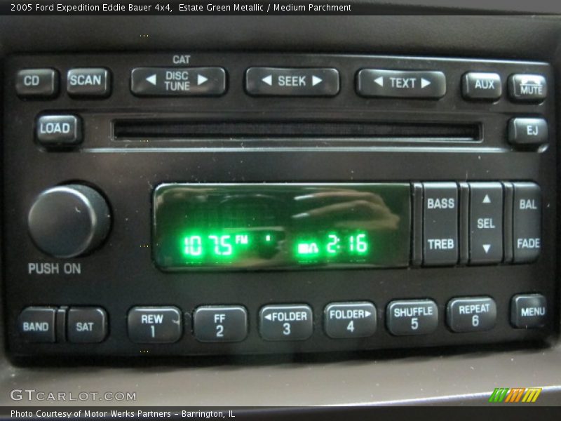 Audio System of 2005 Expedition Eddie Bauer 4x4