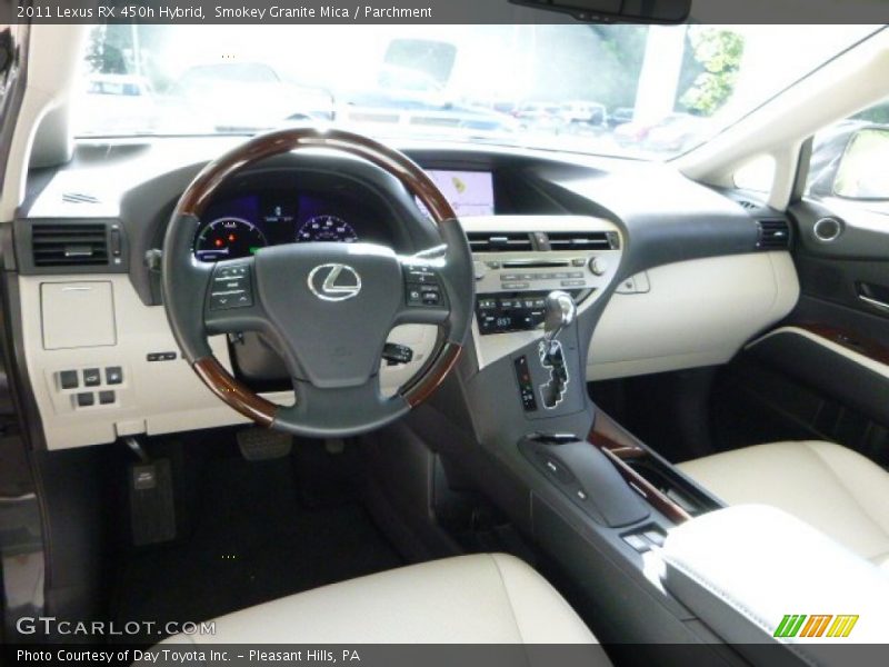 Smokey Granite Mica / Parchment 2011 Lexus RX 450h Hybrid