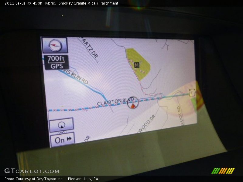 Smokey Granite Mica / Parchment 2011 Lexus RX 450h Hybrid