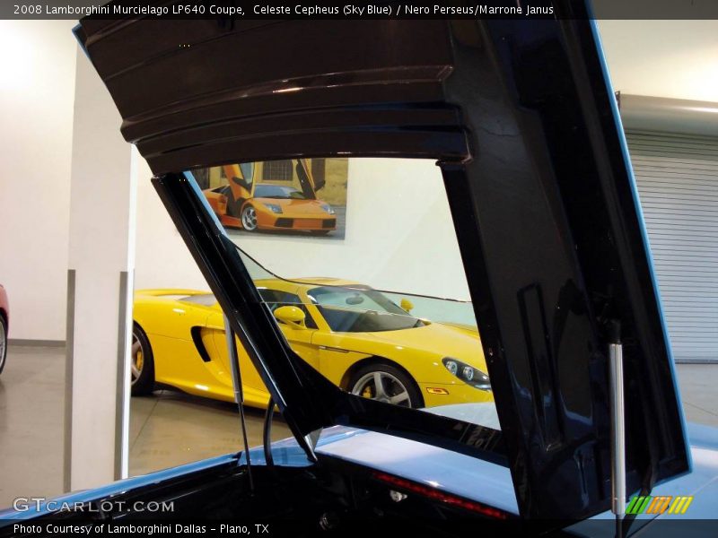 Celeste Cepheus (Sky Blue) / Nero Perseus/Marrone Janus 2008 Lamborghini Murcielago LP640 Coupe