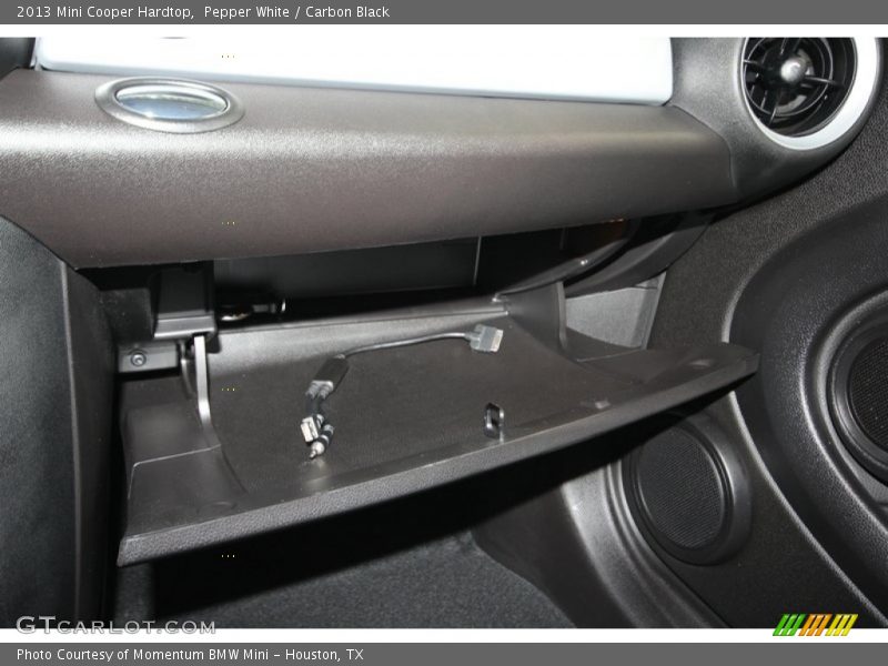 Pepper White / Carbon Black 2013 Mini Cooper Hardtop