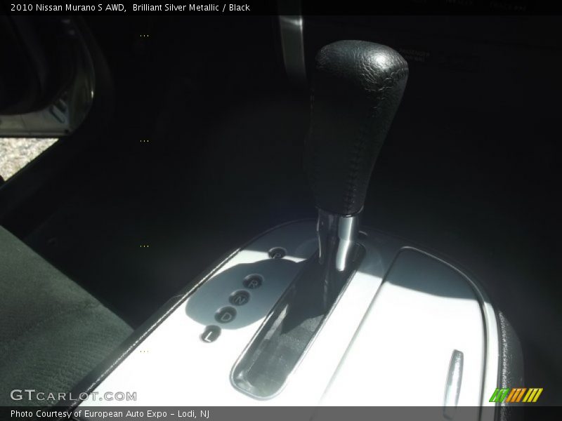 Brilliant Silver Metallic / Black 2010 Nissan Murano S AWD