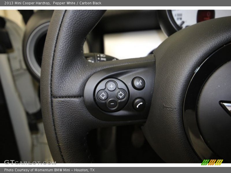 Pepper White / Carbon Black 2013 Mini Cooper Hardtop