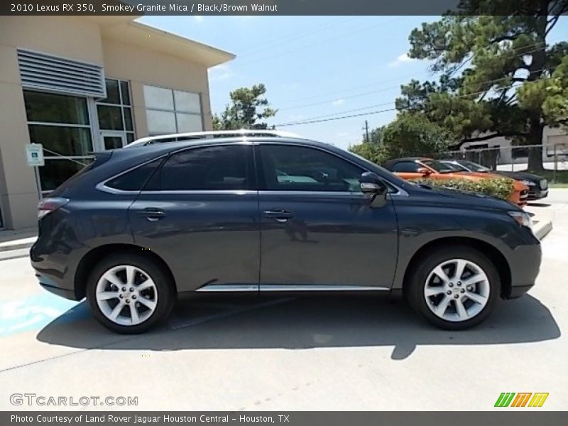 Smokey Granite Mica / Black/Brown Walnut 2010 Lexus RX 350