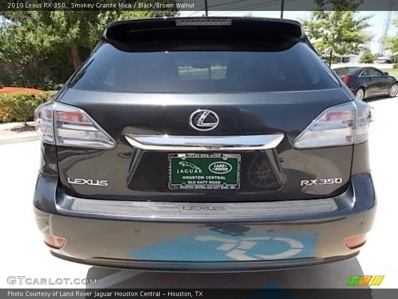 Smokey Granite Mica / Black/Brown Walnut 2010 Lexus RX 350