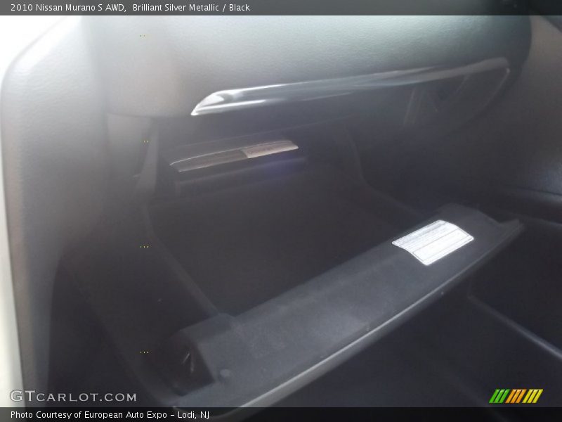 Brilliant Silver Metallic / Black 2010 Nissan Murano S AWD