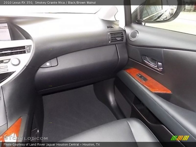 Smokey Granite Mica / Black/Brown Walnut 2010 Lexus RX 350