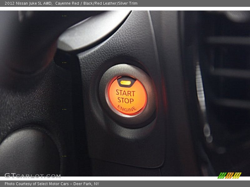 Cayenne Red / Black/Red Leather/Silver Trim 2012 Nissan Juke SL AWD