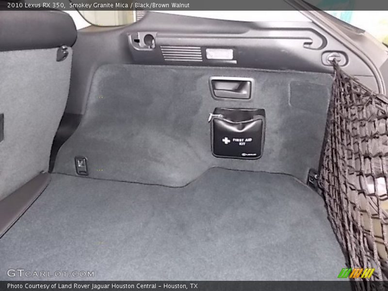 Smokey Granite Mica / Black/Brown Walnut 2010 Lexus RX 350