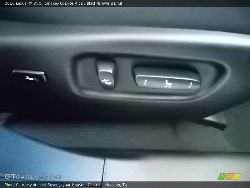 Smokey Granite Mica / Black/Brown Walnut 2010 Lexus RX 350