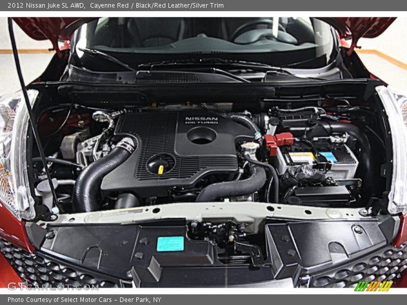 Cayenne Red / Black/Red Leather/Silver Trim 2012 Nissan Juke SL AWD