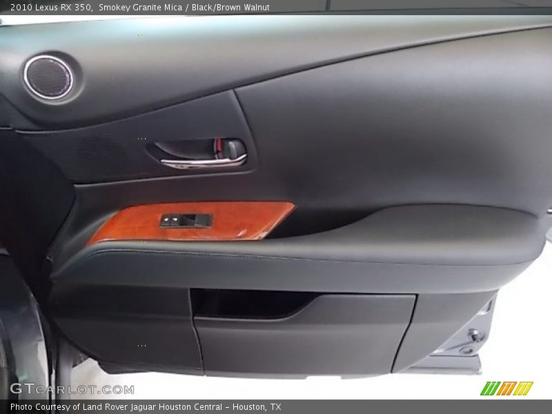 Smokey Granite Mica / Black/Brown Walnut 2010 Lexus RX 350