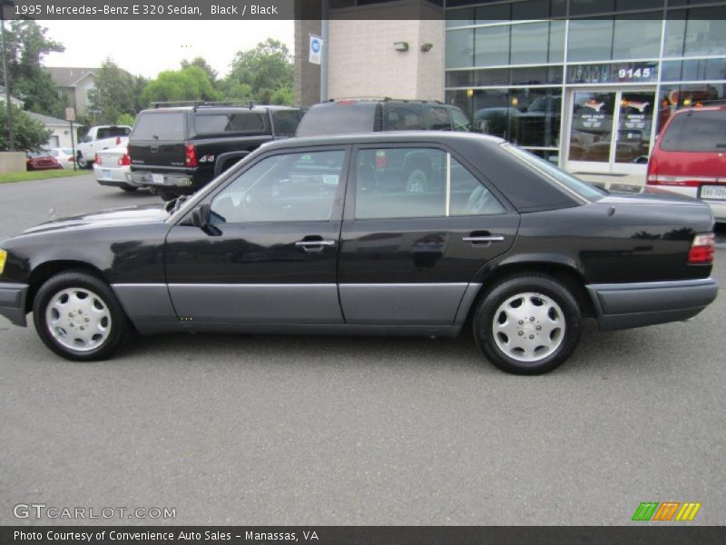 Black / Black 1995 Mercedes-Benz E 320 Sedan