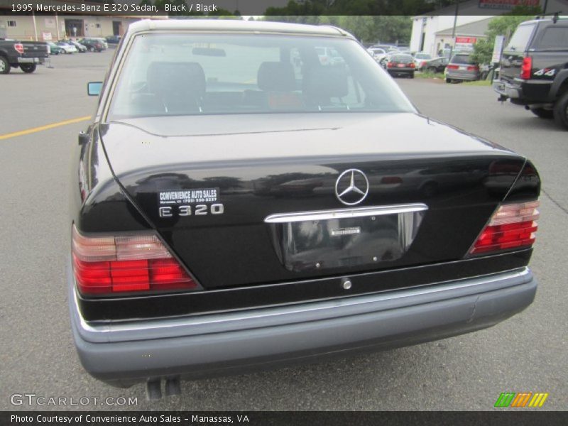 Black / Black 1995 Mercedes-Benz E 320 Sedan