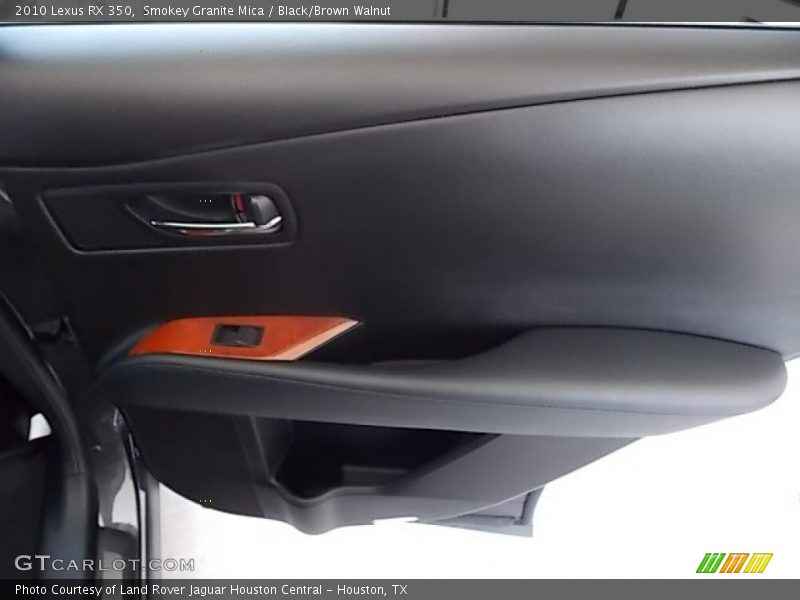Smokey Granite Mica / Black/Brown Walnut 2010 Lexus RX 350
