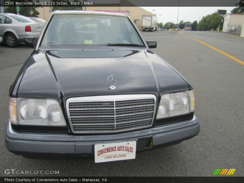 Black / Black 1995 Mercedes-Benz E 320 Sedan