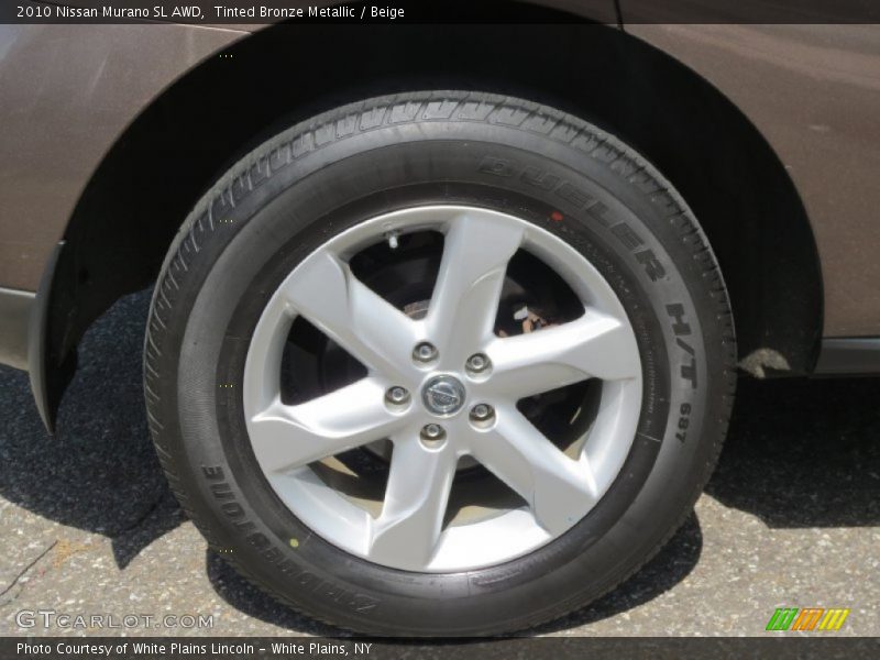 Tinted Bronze Metallic / Beige 2010 Nissan Murano SL AWD
