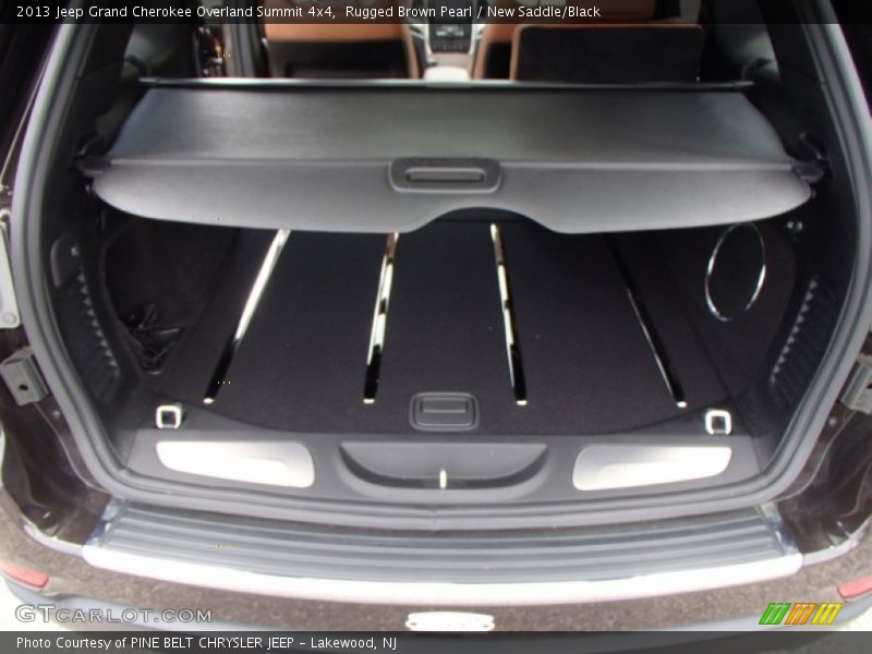 Rugged Brown Pearl / New Saddle/Black 2013 Jeep Grand Cherokee Overland Summit 4x4