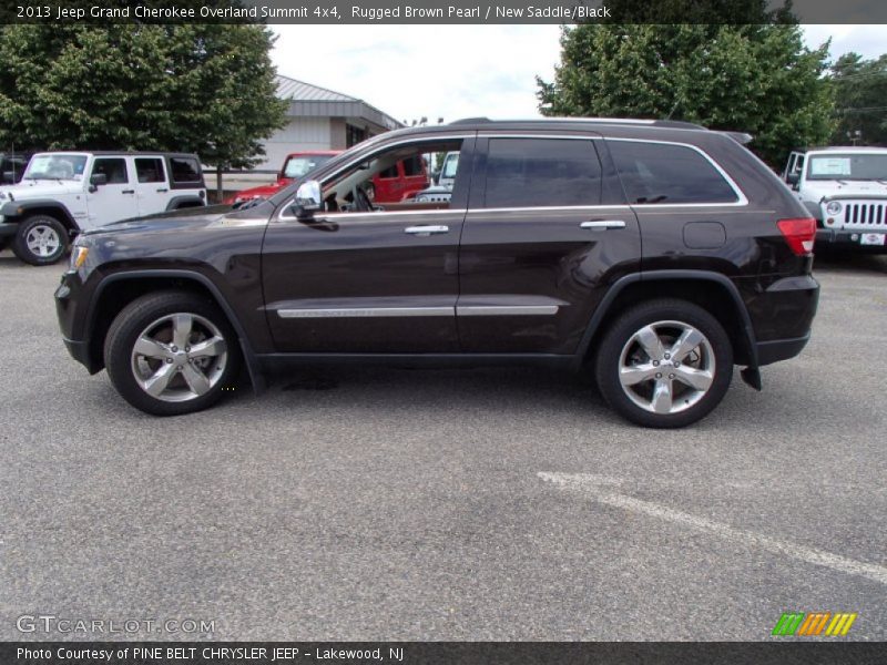  2013 Grand Cherokee Overland Summit 4x4 Rugged Brown Pearl