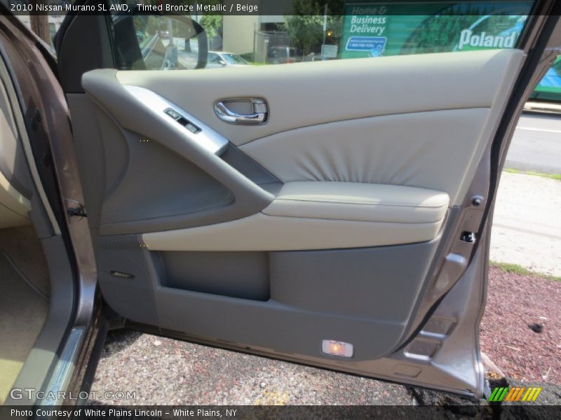 Tinted Bronze Metallic / Beige 2010 Nissan Murano SL AWD