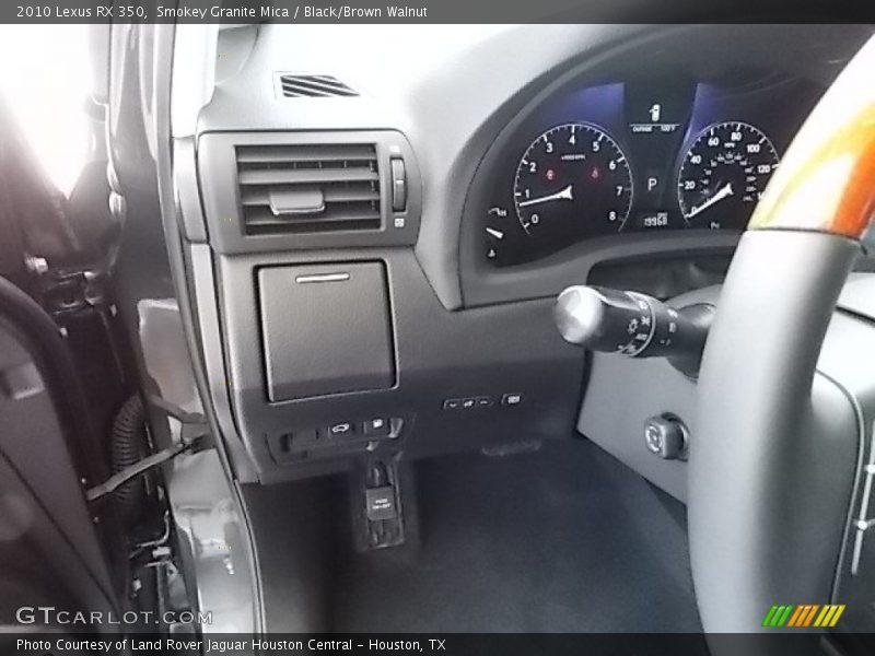 Smokey Granite Mica / Black/Brown Walnut 2010 Lexus RX 350