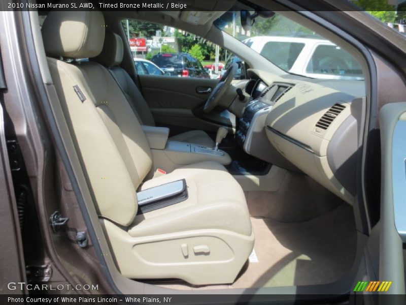 Tinted Bronze Metallic / Beige 2010 Nissan Murano SL AWD